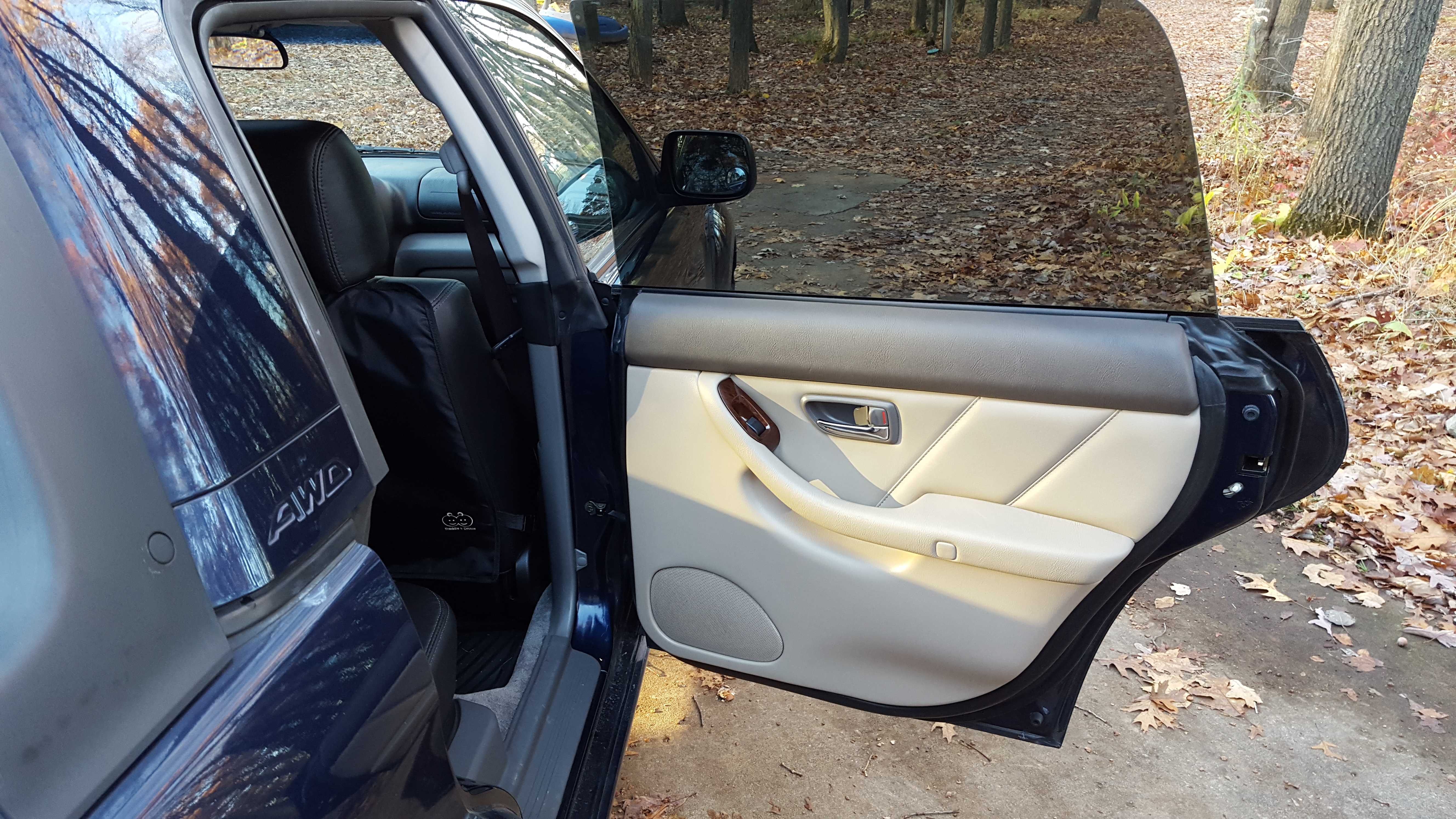 Legacy panel installed on the Baja.