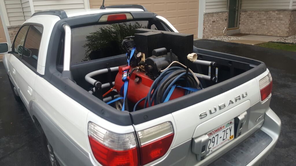 Old 22 gallon sanborn/craftsman compressor cost me $60