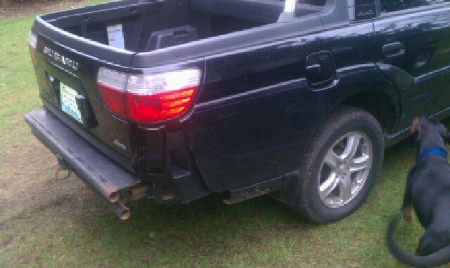 Passenger Rear corner
